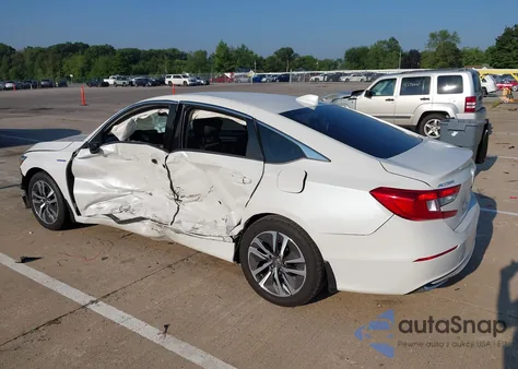 2019 Honda Accord Hybrid from USA, damaged, VIN 1HGCV3F15KA006035